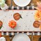 Fall Table Runner, Fall Decorations for Home Pumpkin Runner (Beige) 13x72 Inch
